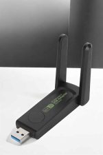 Wifi Alıcı Wifi Adaptörü USB Girişli 3.0 - Görsel 5