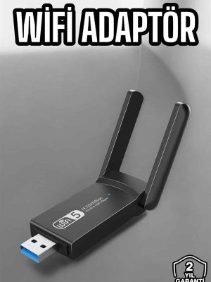 Wifi Alıcı Wifi Adaptörü USB Girişli 3.0