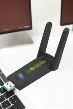Wifi Adaptör Çift Bantlı Kablosuz Wifi Adaptörü - Görsel 3