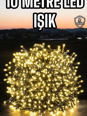 10 Metre Gün Işığı Led Işık Hafif ve Taşınabilir Özel Günler İçin