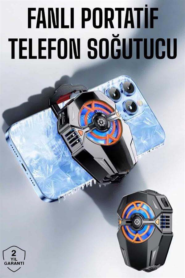 Compressed by jpeg-recompress Telefon Soğutucu Fanlı Güçlü Motor Radyotör Soğutucu - Görsel 1