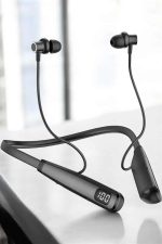 Boyun Bantlı Bluetooth Kulaklık Yüksek Ses Kaliteli 100 Saat Kulaklık - Görsel 2
