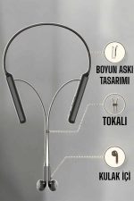 Mikrofonlu Kablolu Bluetooth Kulaklık Yeni Nesil Yüksek Ses Kaliteli - Görsel 3
