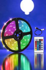 Smart Şerit Led TV Arkası Renkli Kumandalı 10 Metre - Görsel 4