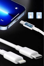 Iphone İOS Uyumlu Hızlı Şarj Kablosu Type C To Lightning 12 13 14 15 Pro Max - Görsel 2