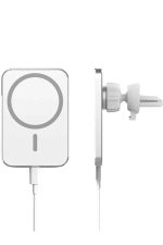 Kablosuz Şarj Aleti Magsafe Araç Içi Manyetik Şarj 15W İOS Uyumlu - Görsel 2