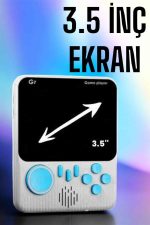 El Atarisi 3.5 inç Ekran Çift Konsol 666 Adet Retro Oyun Gamepad - Görsel 4