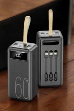 Powerbank 60.000 MAH 4 Portlu Uzun Şarj Süreli Dijital Göstergeli - Görsel 5
