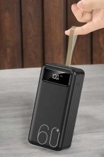 Powerbank 60.000 MAH Dijital Göstergeli 4 Portlu Taşınabilir - Görsel 3