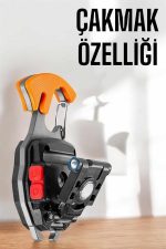 yeni nesil Kamp Feneri Çok Fonksiyonlu Fener Anahtarlık Usb Çakmaklı Cam Kırıcı Kemer Kesici Açacak - Görsel 3