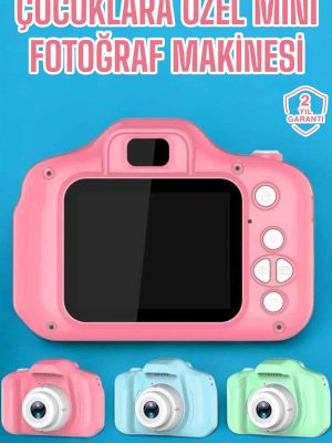 Çocuk Kamerası Dijital 1080P HD Kaliteli Mini Fotoğraf Makinesi Profesyonel