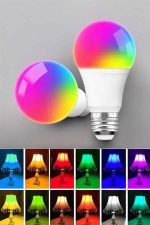 Led Ampul Enerji Dostu RGB Işıklı 100W Led Işık - Görsel 5