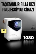 Taşınabilir Android Projeksiyon Wifi Destekli 4K Multimedia Tabanlı Ev Ve Ofis Tipi