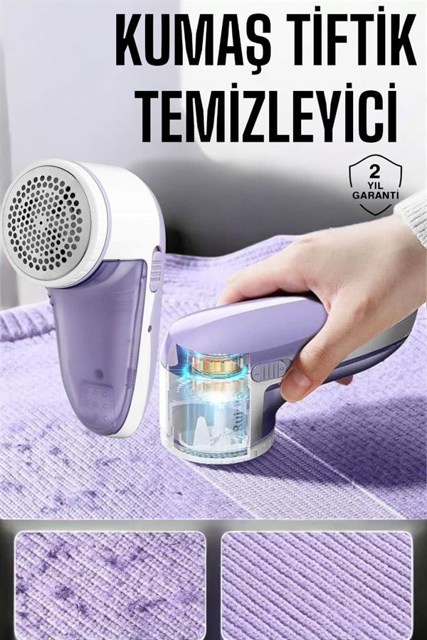 1213834_tiftik-temizleme-makinesi-usb-sarjli-t-4830-.jpg Tiftik Temizleme Makinesi USB Şarjlı Tüy Toplayıcı Kablosuz - Görsel 1