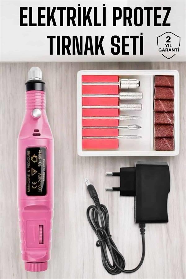 Compressed by jpeg-recompress Nasır Temizleyici Manikür Pedikür Seti Elektrikli USB Girişli - Görsel 1