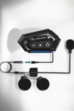 İnterkom Intercom Kask Kulaklık Bt22 Bluetooth Motosiklet Kulaklık 5.0 Bluetooth - Görsel 4
