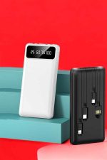 Powerbank 20.000 Mah LCD Ekran USB Lightning Type-C Uyumlu İOS ve Android - Görsel 3