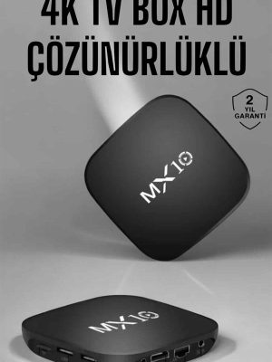 TV Box HD Çözünürlüklü 4 Çekirdekli 8 GB Dahili Hafıza Android Uyumlu