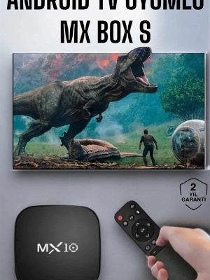 4K TV Uyumlu HD Çözünürlüklü Mx Box S 8 GB