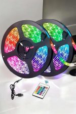 Led Işık 5 Metre Şerit Led RGB Işıklı - Görsel 3