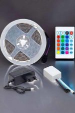 Led Işık 5 Metre Şerit Led RGB Işıklı - Görsel 4