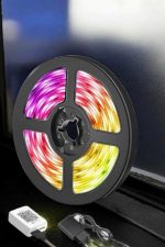 5 Metre Şerit Led RGB Işıklı Kumandalı Güç Adaptörü Her Ortama Uygun - Görsel 3