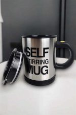 Yazılı Mug Kupa Karıştırıcı Özelliği Ve Paslanmaz Çelik - Görsel 2