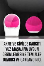 Yüz Temizleme Aleti Genç Görünüm Sağlayan, Kan Dolaşımını Hızlandıran, Kablosuz ve Taşınabilir - Görsel 2