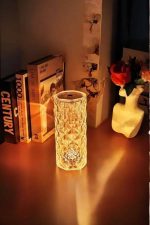 Kristal Dokunmatik Ve Kumandalı Masa Ve Gece lambası - Görsel 4