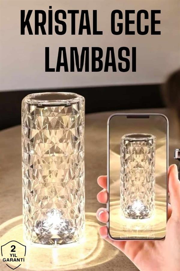 Compressed by jpeg-recompress Kristal Dokunmatik Ve Kumandalı Masa Ve Gece lambası - Görsel 1