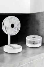 Soğutucu Vantilatör Telefon Standlı Mini Fan - Görsel 2