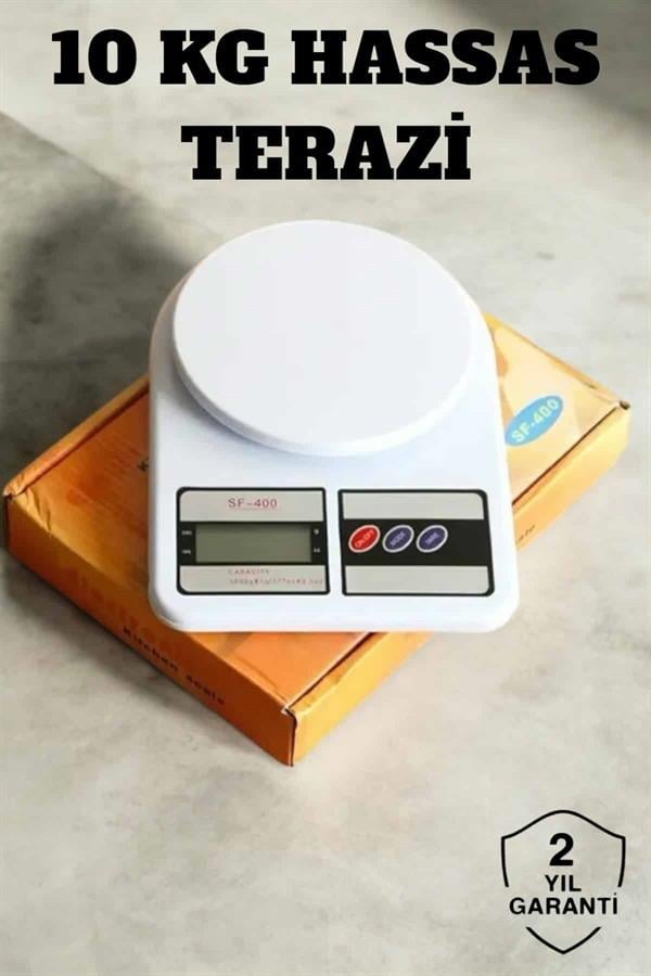 1214078_hassas-terazi-10-kg-kapasiteli-yuksek-901-b9.jpg Hassas Terazi 10 kg Kapasiteli, Yüksek Hassasiyetli Dijital Mutfak Tartısı - Görsel 1