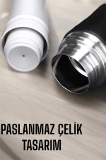 Şık ve Dayanıklı 3 Bardaklı Termos Seti Uzun Süre Isı Koruma Özellikli - Görsel 3