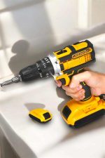 Metal Dişli 24W Akülü Matkap -Çift Bataryalı ve LED Çalışma Işığı ile Tam Set - Görsel 2