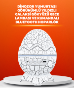 Dinozor Yumurtası Tasarımlı Projektörlü Gece Lambası - Görsel 5