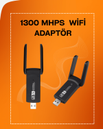 Tak-Çalıştır Özellikli Çift Bant WiFi Adaptör – 1200 Mbps - Görsel 5