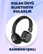 Yüksek Ses Kaliteli Kablosuz Kulak Üstü Kulaklık – BT 5.3 - Görsel 5