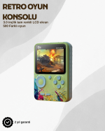 G5 Taşınabilir Retro Oyun Konsolu – Çocuk ve Yetişkinler İçin - Görsel 5