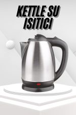 Yeni Nesil Saplı Uzun Ömürlü Paslanmaz Çelik Su Isıtıcı Kettle - Görsel 5