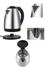 Elektrikli Paslanmaz Çelik Su Isıtcı Çelik Kettle 1.8 Lt. Uzun Ömürlü - Görsel 3