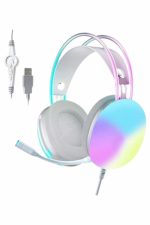 RGB Işıklı Yüksek Ses Kaliteli Kablosuz Kulak Üstü Bluetooth Kulaklık - Görsel 4