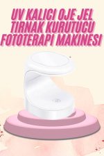 Mini Taşınabilir Kalıcı Oje Jel Tırnak Kurutucu Fototerapi Makinesi - Görsel 5