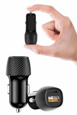 Araç İçi Hızlı Şarj Soketi 38W Oto Çakmaklık Type-C Araba Çakmaklık - Görsel 4