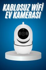Mini IP Kamera Hareketli Güvenlik Kamerası Kablosuz Wifi Kamera Mikrofonlu - Görsel 5
