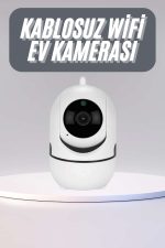 360° Full HD Akıllı Kamera Hareket Sensörlü Wifi Kamera Çocuk Güvenlik Kamerası - Görsel 5