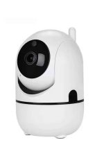 360° Full HD Akıllı Kamera Hareket Sensörlü Wifi Kamera Çocuk Güvenlik Kamerası - Görsel 3
