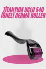 Dermaroller Titanyum 540 Iğneli 1 Mm Saç Kaş Sakal Serum Kullanıma Uygun - Görsel 5