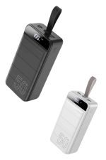 50.000 Mah Powerbank Turbo Hızlı Led Göstergeli Android İOS Uyumlu Taşınabilir Askılı - Görsel 4