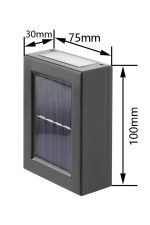 Dekorasyon Aplik Işık Güneş Enerjili Aydınlatma Dekoratif Aydınlatma - Görsel 4