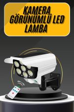 LED Lamba-Güneş Paneli Destekli Uzaktan Kumandalı Solar LED Lamba - Görsel 5